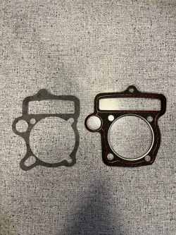 - - Комплект прокладок ЦПГ мотоцикла 150см 156FMJ YX150 (W150-5