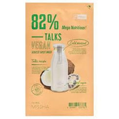 Maska \ Маска \ Mask  MISSHA Talks Vegan Squeeze Sheet Mask  27ml