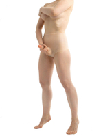 Телесные трусы с фаллоимитатором «Помощник» - 15,5 см. (Цвет: телесный)