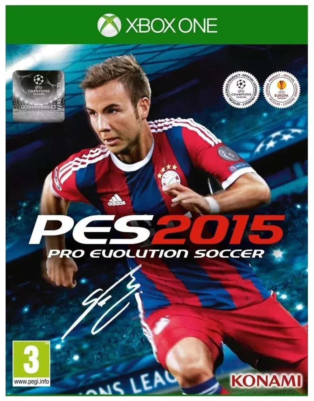 Pro Evolution Soccer 2015 (Xbox) Б\У
