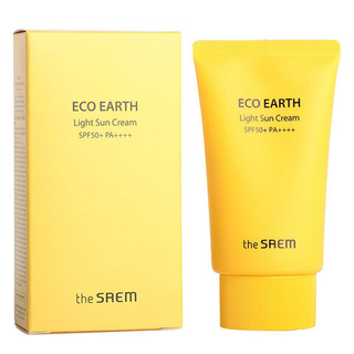 The Saem Eco Earth Power Light Sun Cream Spf50+ Pa+++ легкий солнцезащитный крем для лица