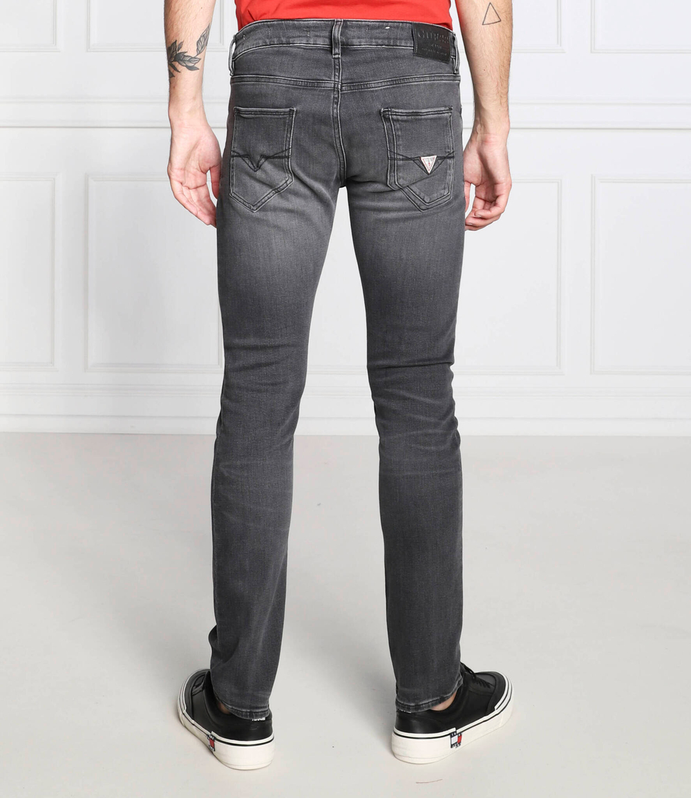 джинсы miami GUESS - серый(M2YAN1 D4Q52)