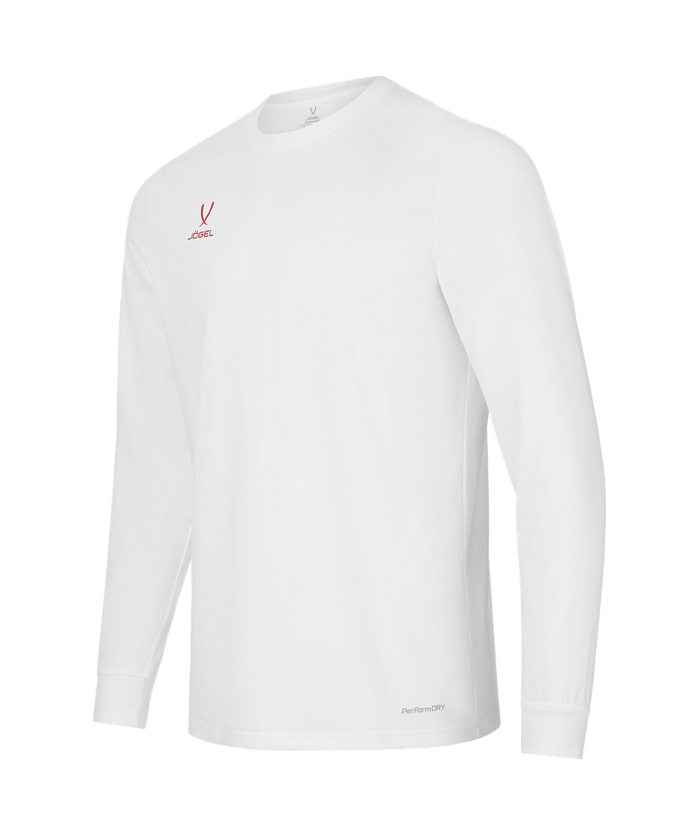 Футболка баскетбольная с длинным рукавом DIVISION PerFormDRY Pre-Match Longsleeve Jersey, белый