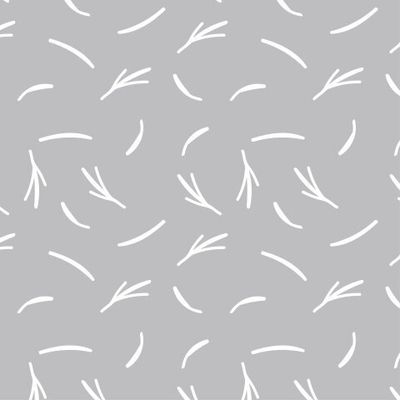 Бесшовный принт c зимней ботаникой