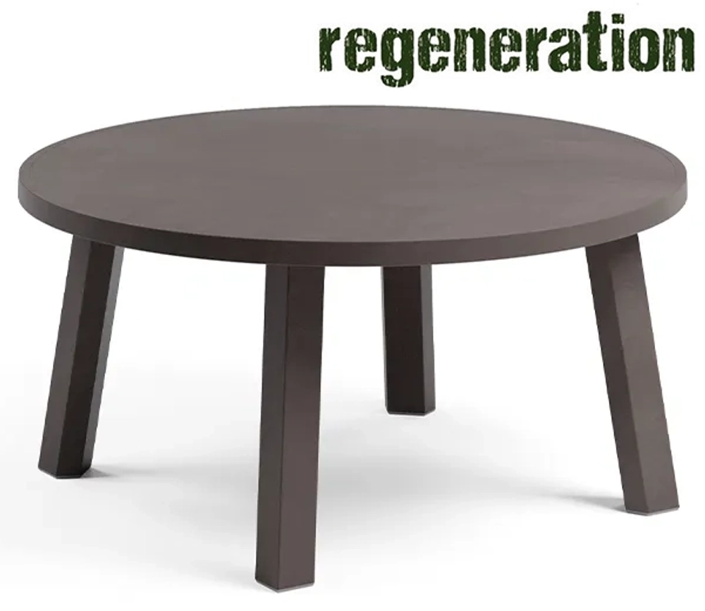 Столик пластиковый кофейный Nardi Maximo Tavolino 60 Mini, терра