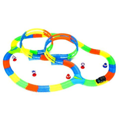 Автотрек на бат., коробка 127