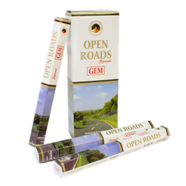 Ppure Gem Open Roads шестигранник Благовоние Открытые дороги (защита в путешествиях)