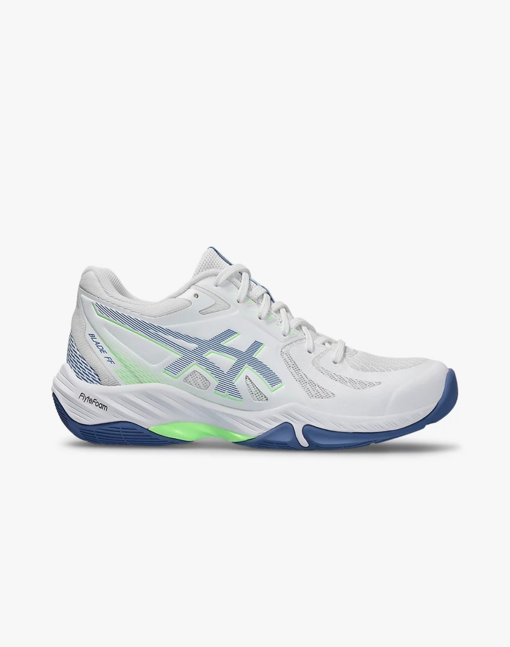ASICS, BLADE FF, Handball, WHITE/DENIM BLUE, MEN, US 10 /EUR 44 /UK 9 /СМ 28