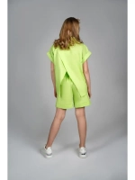 Костюм для девочки летний шорты рубашка