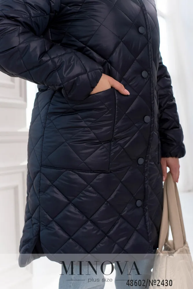 Куртка 2430-темно-синий Minova
