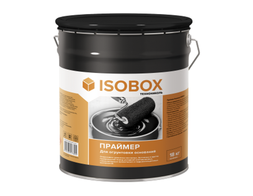 ISOBOX праймер битумный, ведро 18кг, кг