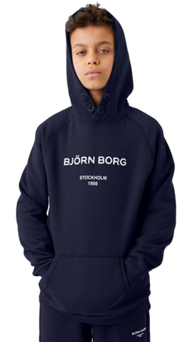 Кофта для мальчика теннисная Björn Borg Hoodie - navy
