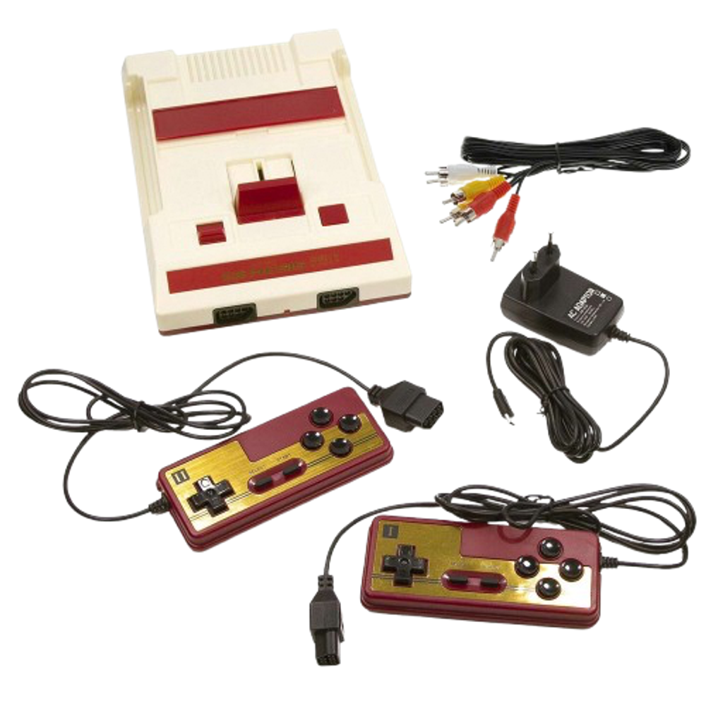 Игровая приставка Retro Genesis 8 Bit Classic + 450 игр (модель: C-56, Серия: C-50, AV кабель, 2 проводных джойстика)