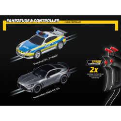 Carrera GO!!! - Автотрек 5,3 м Chase'n Race + 2 машинки 62577 / артикул   62577  / GTIN 4007486625778
