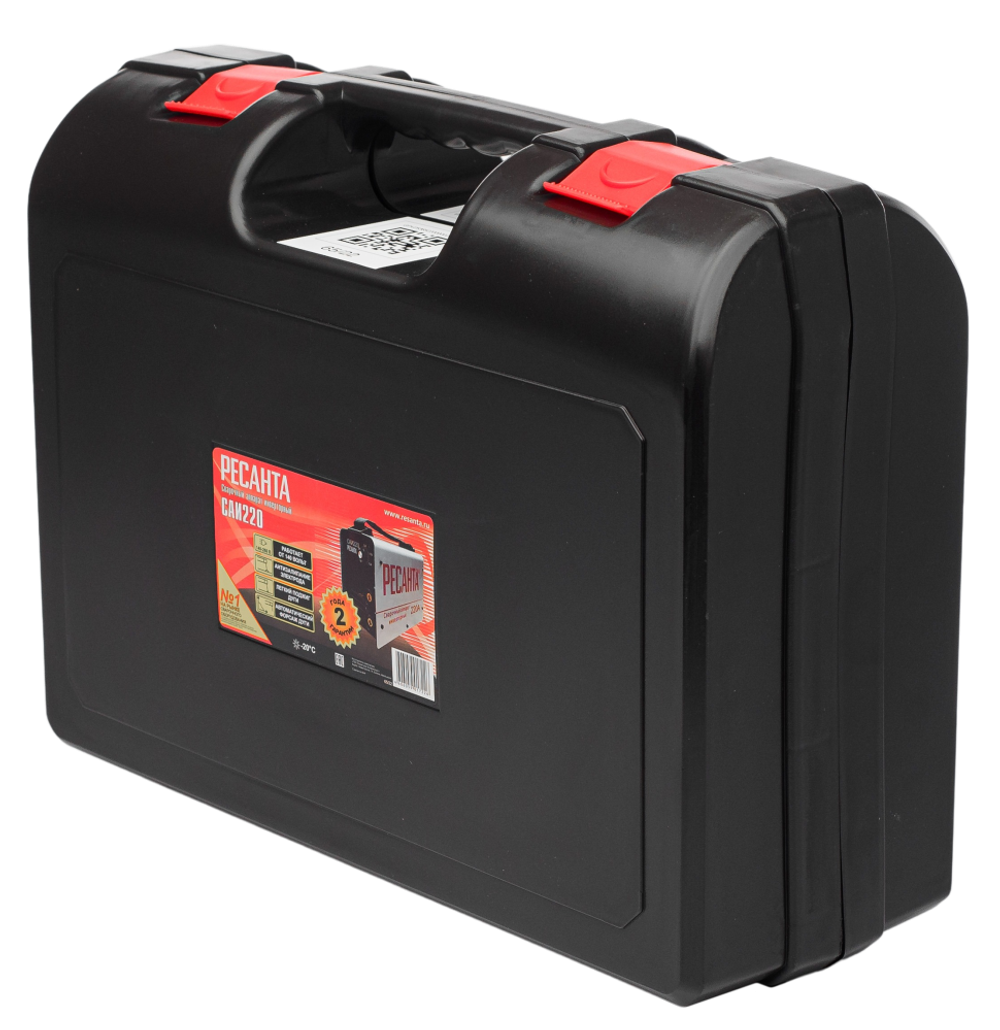 Сварочный аппарат инверторный Ресанта САИ 220 в кейсе