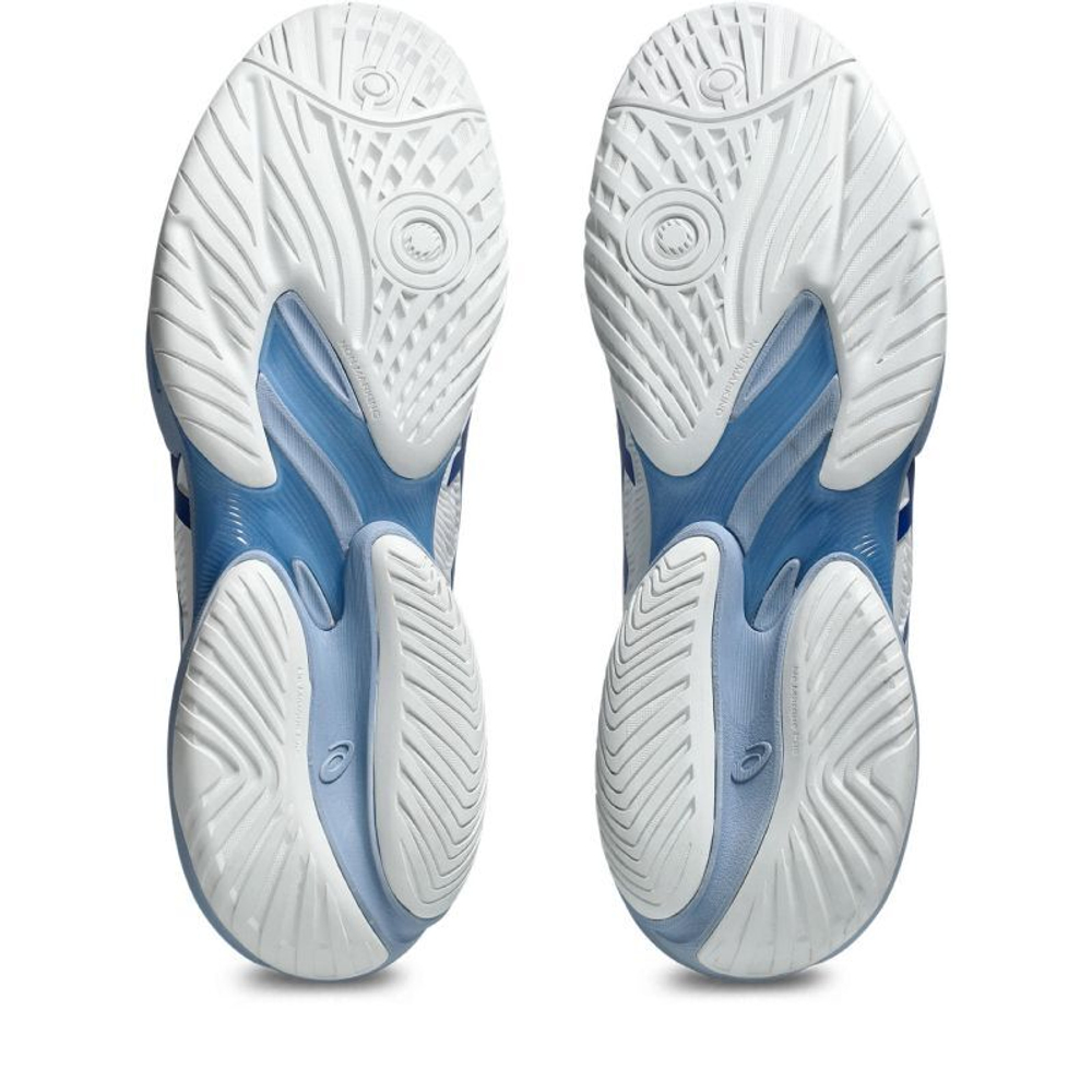 Мужские теннисные кроссовки Asics Court FF 3 Novak - white/tuna blue