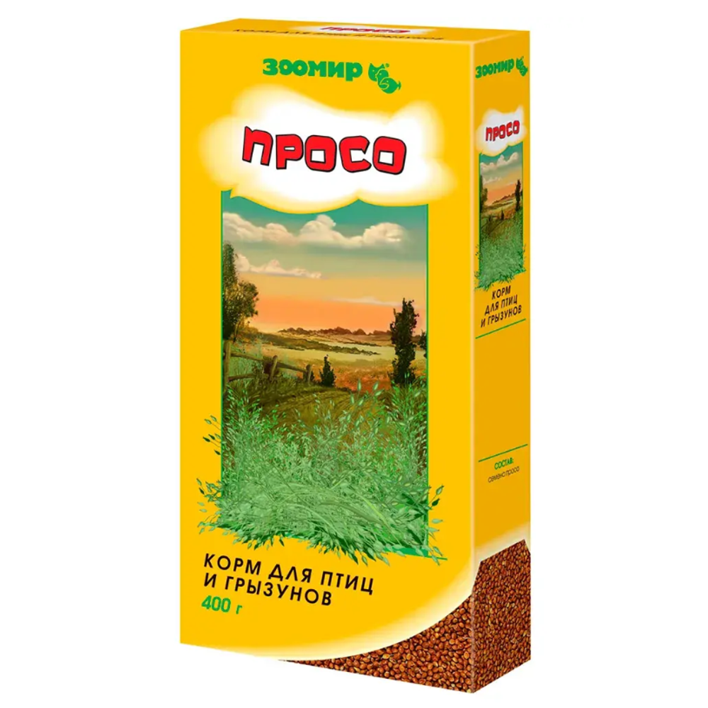 Зоомир 400 г просо