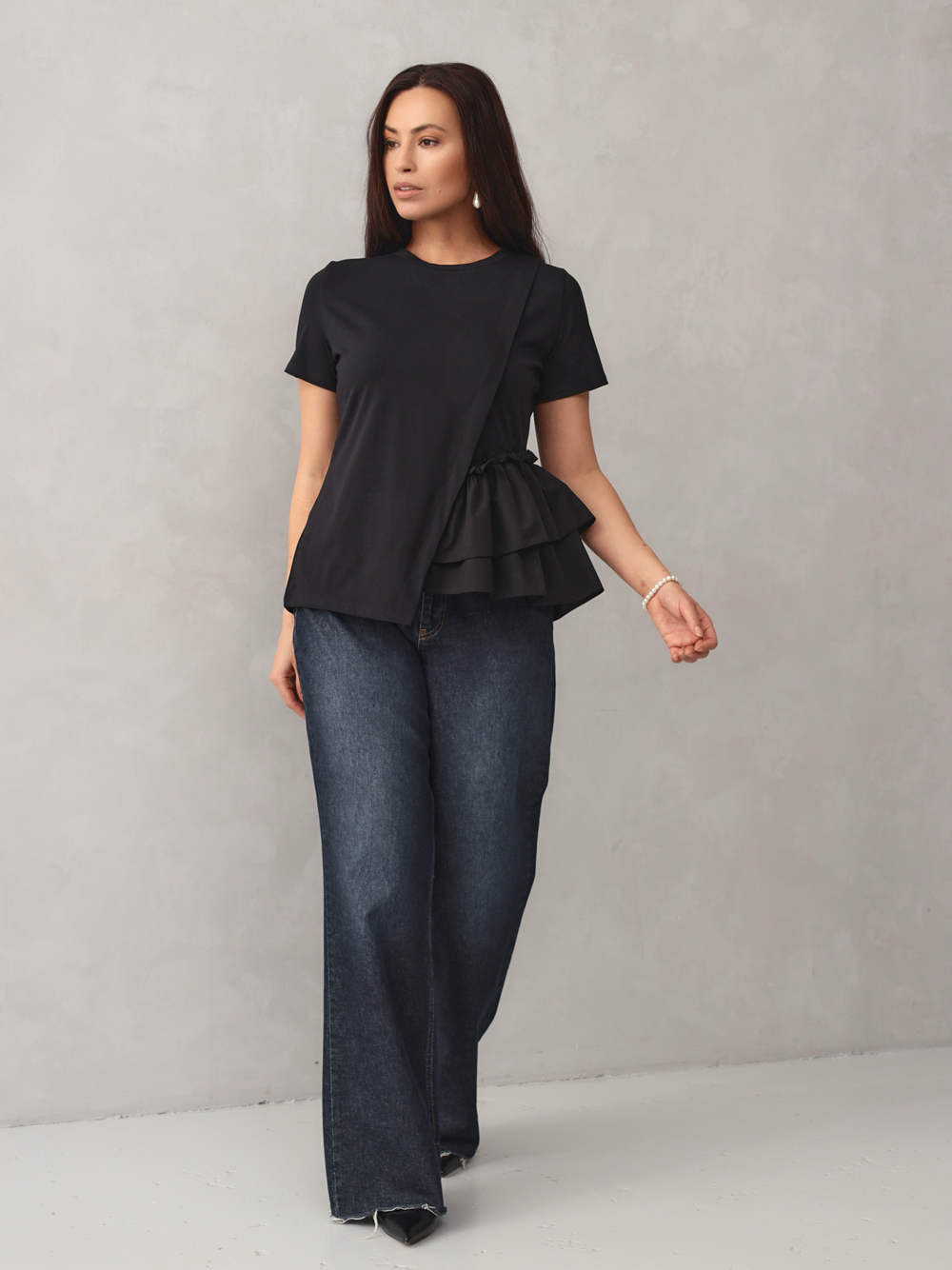 Футболка полубаска