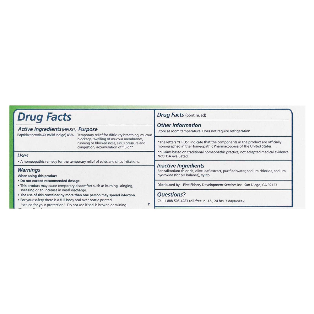 Seagate, Назальный спрей с листьями оливы, 1 жидкая унция (30 мл)