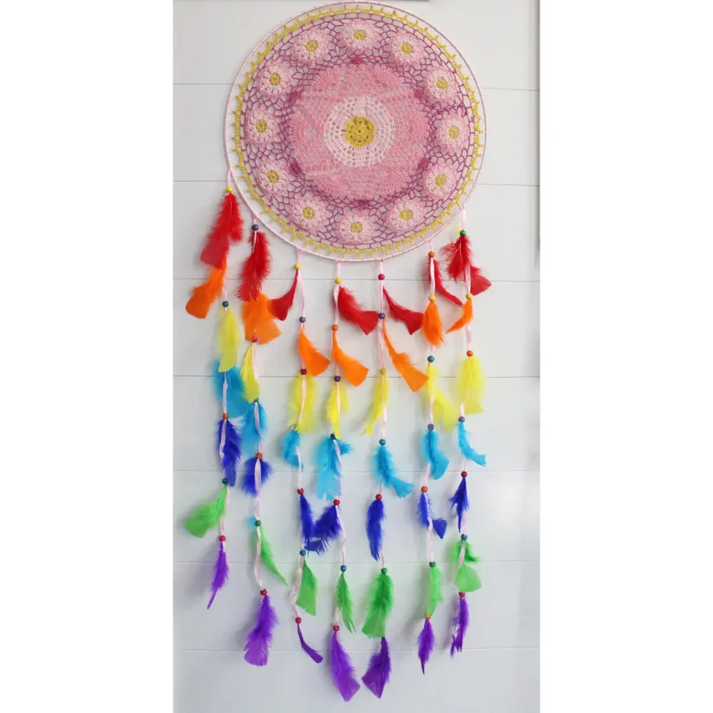 Украшение-оберег «Ловец Снов-Вальс» 40*115см Украшение-оберег «Ловец Снов-Вальс» 40*115см