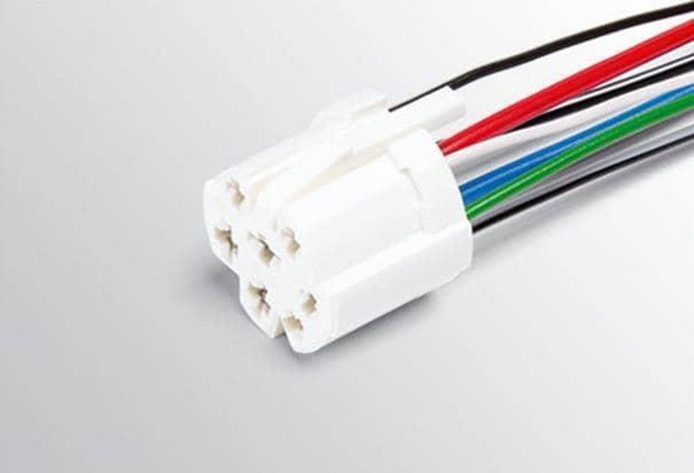 Разъем 11183724420 (7pin) 7 контактов к переключателю вентилятора отопителя для Lada (ВАЗ).