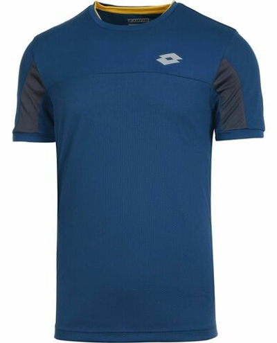 Мужская теннисная футболка Lotto Superrapida VI Tee - marroc blue