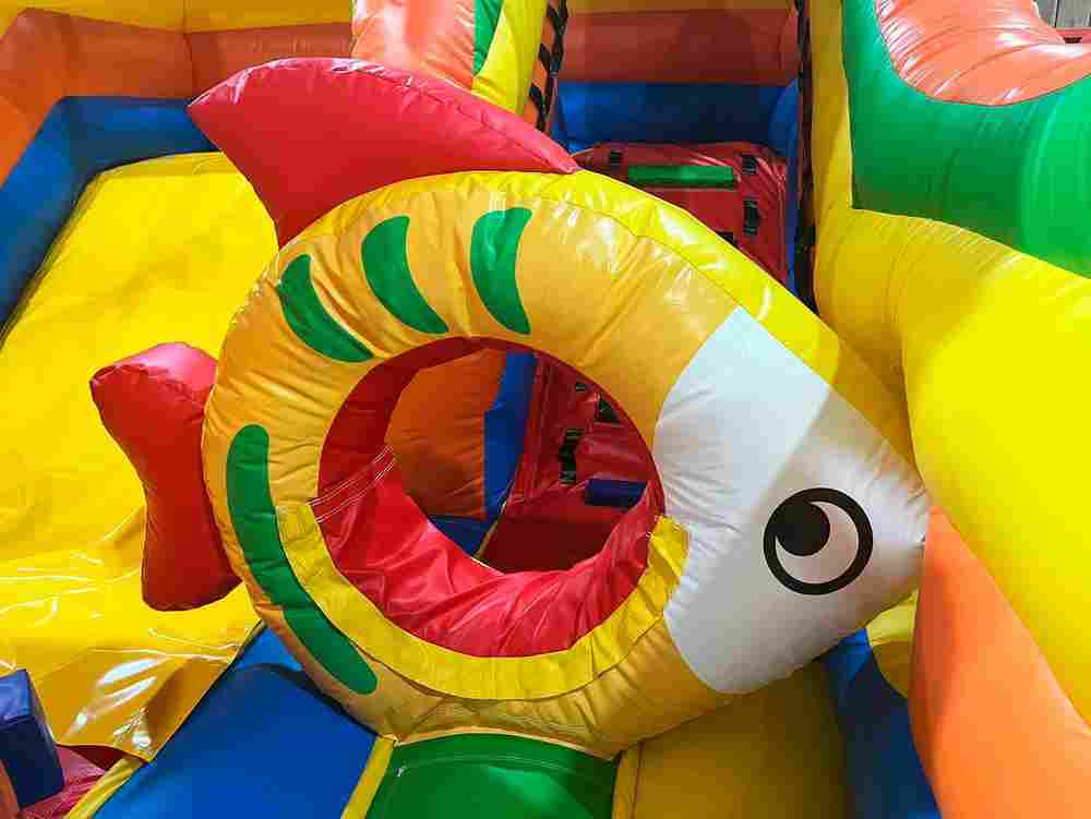 Коммерческий надувной батут «Веселый кораблик», 7*4*3,5 м.