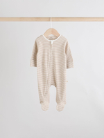 Комбинезон / Слип для малышей Next AW3-259, 4 шт., Кремовый, Бежевый