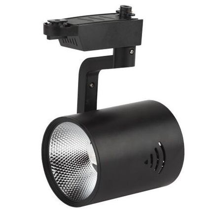 Светильник трековый TR1-30 30Вт COB 1ф BK черн. Эра Б0032102