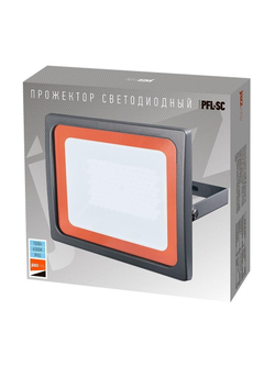 Прожектор светодиодный PFL-SC 150Вт 6500К IP65 190-260В ДО закален. матов. стекло Pro JazzWay 5005167