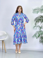 [m]Платье с поясом П013