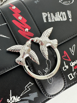 Сумка Pinko Classic Love Graffiti
