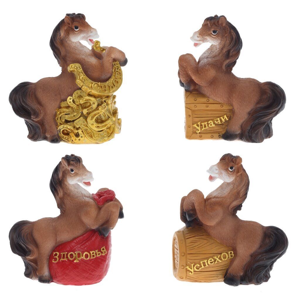 GAEM Копилка "Лошадь", L8 W4,5 H9 см, 4в.