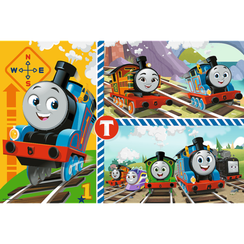 Puzzle "15 GIANT" - Tom's games / Thomas and Friends