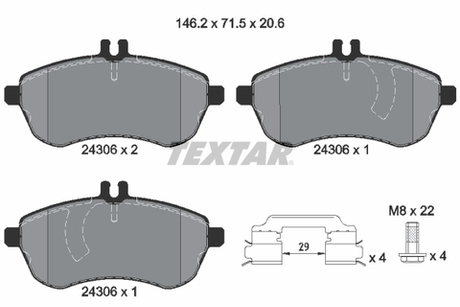 TEXTAR - 2430602