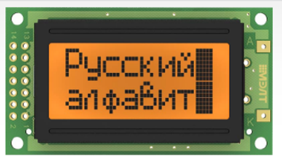 Дисплей МЭЛТ MT-08S2A-2FLA
