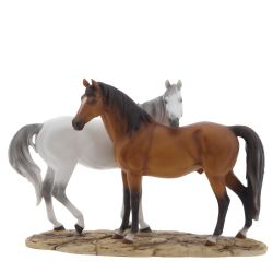GAEM Фигурка декоративная "Лошади", L29 W12 H19 см