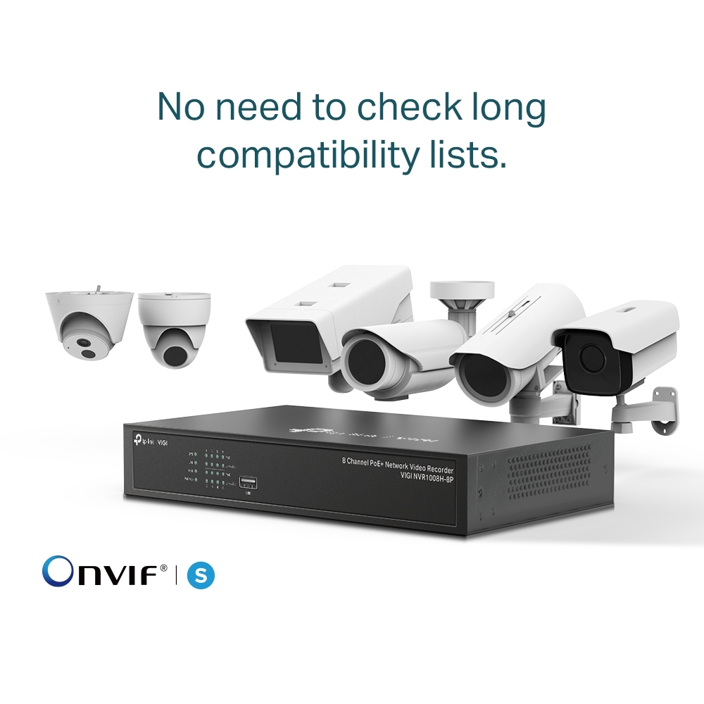 IP-видеорегистратор TP-Link VIGI NVR1008H-8P