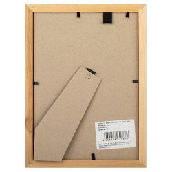 Фоторамка Image Art С18 13х18 деревянная из сосны, цвет орех, вставка-прозрачный пластик (58шт) | Image Art