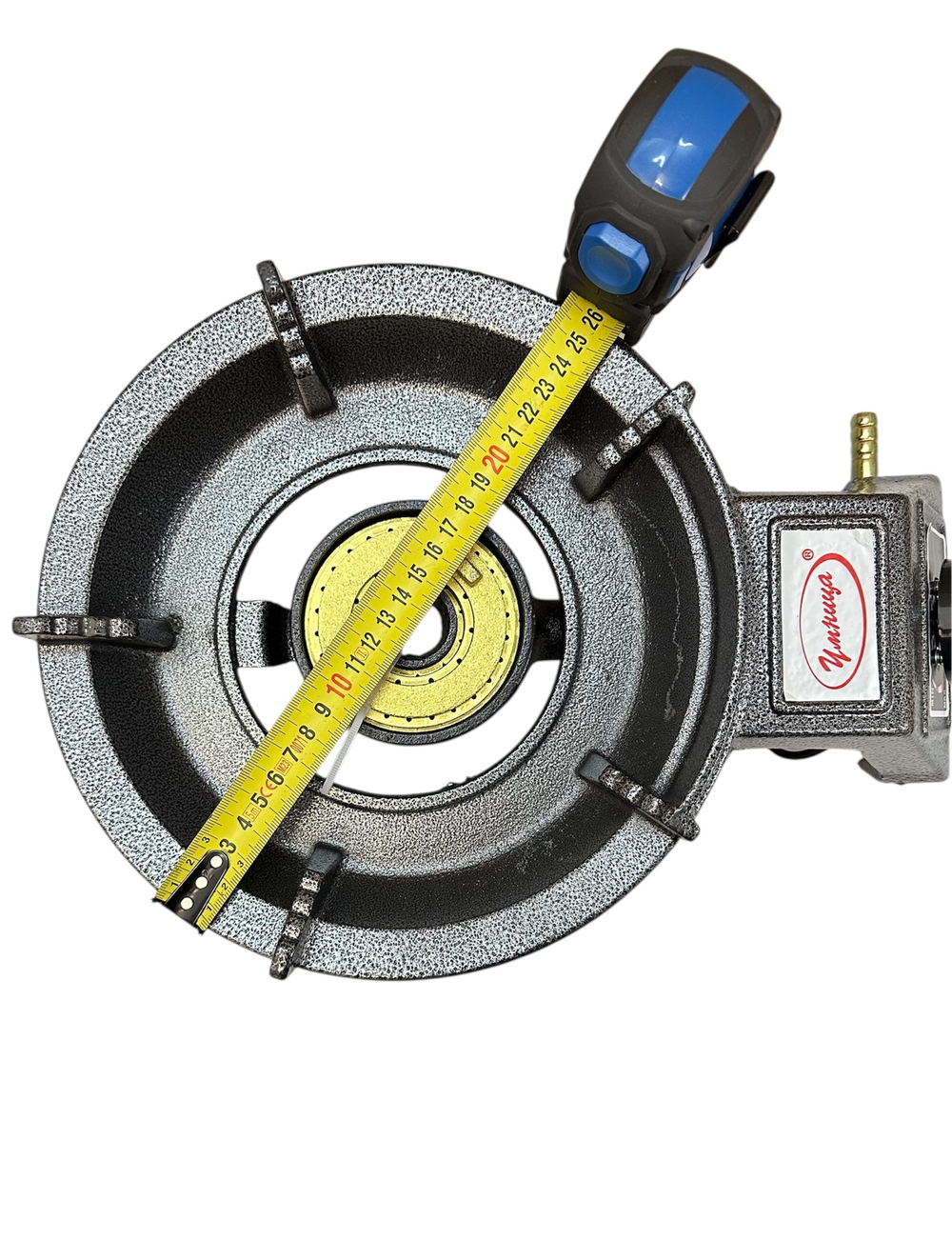 Плита газовая портативная чугунная "Умница" модель ПГЧ-29А-18кВт-2,8/300кПа-ВД