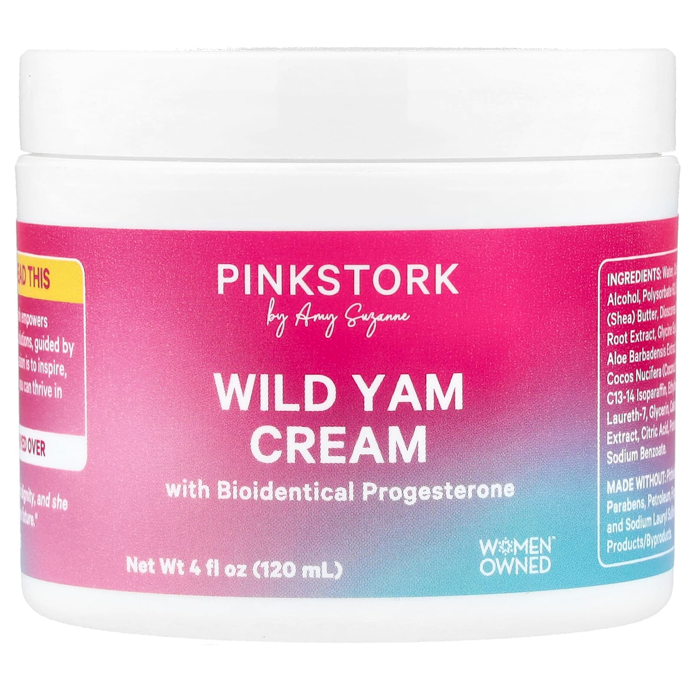 Pink Stork, крем из дикого ямса, 120 мл (4 жидк. унции)