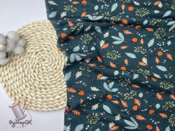 Кулирка ХБ желуди на зеленом