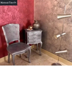 Краска декоративная NovaTech Caribbean Sand с эффектом перламутровых песчаных вихрей 5 л