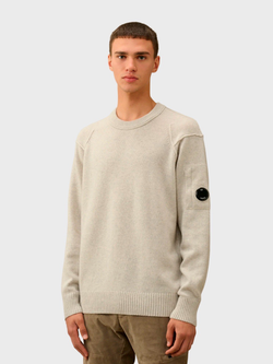 Свитер C.P. Company Merino Wool Fast Dyed Grey