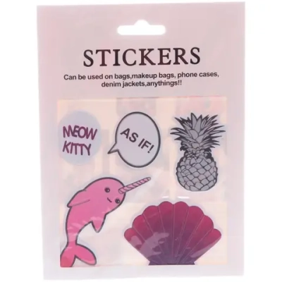 Наклейки декоративные в наборе 15*11см «Stickers» BCP-009