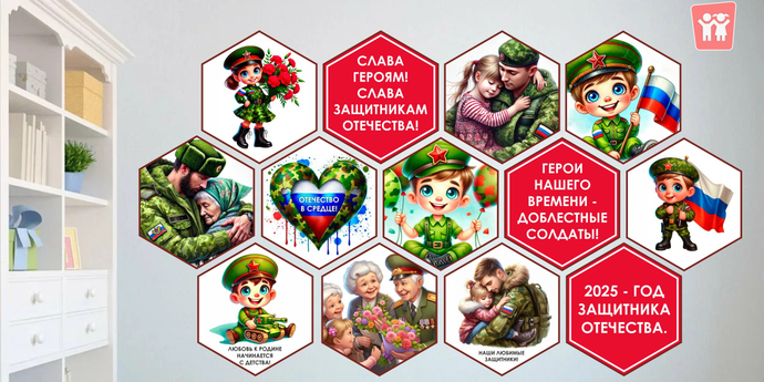 Стендбук "2025 - Год Защитника Отечества"