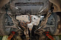 Защита картера и КПП Sheriff для Opel Antara (C105) 2006-2011 арт.16.1791