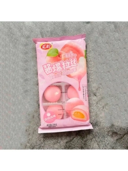 Рисовое пирожное Моти (Mochi, Мочи) со вкусом персика