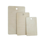 Набор досок фанерных 3шт. 6 мм, прямоуг, 22х13х0,5 см 27х15.5х0,5 см 33.5х20х0,5 см