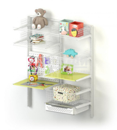 Интерьерное решение для детской 3 Металлик серебристый (серый)